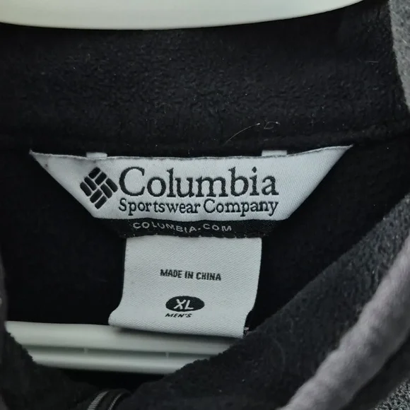 Columbia Black Fleece Quarter-Zip Jacket - Picture 2 of 4